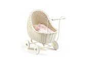 Dukke, bamse og udstyr - Smallstuff - Doll Stroller - Off White - 51001-02