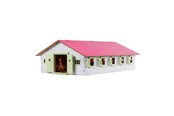 Dukkehus & tilbehør - Kids Globe Horse stable with 9 boxes 1:32 - 610188