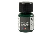 Kreativt Legetøj - Creativ Company Glass Color Transparent Paint - Brilliant Green 30ml - 31677