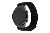 Smartwatch - Tilbehør - FIXED Nylon rem til Smartwatch Universal 22 mm Sort - FIXNST2-22MM-BK