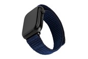 Smartwatch - Tilbehør - FIXED Nylon rem til Apple Watch 42/44/45mm Mørkeblå - FIXNST2-434-DBL