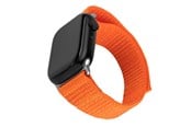 Smartwatch - Tilbehør - FIXED Nylon rem til Apple Watch Ultra-2/49mm Orange - FIXNST2-1029-OR