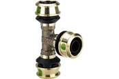 Fittings - Viega Raxofix T-stykke 16 x 20 x 16 mm rødgods - 647285