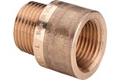 Fittings - Viega haneforlænger 1"x30mm rødgods - 357191