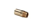 Pressrør og fittings - Viega Sanpress indstiksstykke 42 mm x 1 1/2" nippel/nippel rødgods - 132231