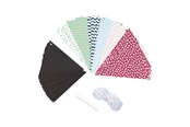Legetøj - Goki Cardboard Chalk Bunting 5m - 60711