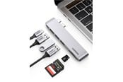 Dockingstation - UGREEN Macbook Pro Adapter 6 IN 2 Hub Adapter - 60560