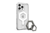 Mobil - Covers & Cases - UAG Plyo Magsafe Ice White/Titanium Stand - iPhone 16 Pro Max - 1144811BV01