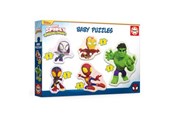Puslespil - Educa Baby Puzzles Spidey & Hans Fantastiske Venner - 80-19953