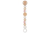 Babylegetøj - Goki Wooden Pacifier Chain Heart - 65216