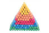 Udendørsleg - Colorations - Colored Dustless Chalk 100 pcs. - CNODUST