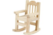 Kreativt Legetøj - Creativ Company Wooden Mini Rocking Chair - 56925