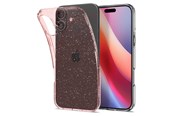 Mobil - Covers & Cases - Spigen Liquid Crystal Glitter - Rose Quartz - iPhone 16 - ACS08193