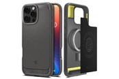 Mobil - Covers & Cases - Spigen Rugged Armor MagSafe - gray - iPhone 16 Pro - ACS08116