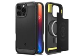 Mobil - Covers & Cases - Spigen Rugged Armor MagSafe - matte black - iPhone 16 Pro - ACS08115