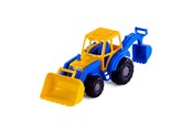 Legetøjsbil - Cavallino Toys Cavallino Tractor with Front Loader Blue - 3005WD01