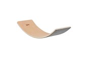 Babylegetøj - Goki Wooden Balance Board Wave with Felt 82cm - 59968