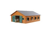 Trælegetøj - Kids Globe Horse stable with 7 boxes 1:24 - 610595