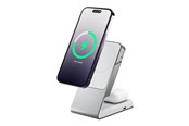 Mobil - Adaptere & Opladere - ALOGIC Matrix wireless charging stand - 2-in-1 - magnetic - 15 Watt - MSCDDWH