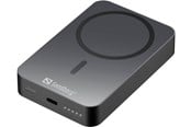 Powerbank - Sandberg Mag Wireless Powerbank 10000 mAh Powerbank - Grå - 10000 mAh - 420-97