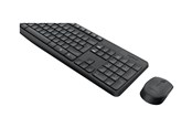 Tastatur - Logitech MK235 - keyboard and mouse set - Portuguese Input Device - Tastatur & Mus sæt - Portugisisk - Sort - 920-007917