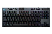 Tastatur - Logitech G915 X LIGHTSPEED TKL - Tactile - 80 % (TKL) - Gaming Tastatur - Uden Numpad - Nordisk - Sort - 920-012719