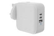 Mobil - Adaptere & Opladere - Hyper Juice power adapter - GaN - USB 2 x USB-C - 70 Watt - HJ1003WHWWGL