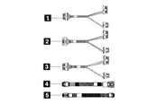 Kabler - diverse - Lenovo storage cable kit - 4X97A80416