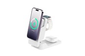 Mobil - Adaptere & Opladere - ALOGIC Matrix ULTIMATE 3-in-1 Wireless Charger with 5.000mAh MagSafe Power Bank - MFPB5KM-EU