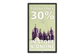 Digital skiltning & Hotel - Philips Tableaux 25BDL4150I E-Line Series - 25" Class (25.3" viewable) e-Paper display - for digital signage - 25BDL4150I/00