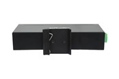 USB hub - Eaton series USB 2.0 Hub Industrial 4-Port 15kV ESD Immunity Metal Wall/DIN Mountable USB hub - 4 ports - Sort - U223-004-IND-1