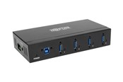 USB hub - Eaton series 4-Port Rugged Industrial USB 3.0 SuperSpeed Hub USB hub - USB 3.2 - 4 ports - Sort - U360-004-IND