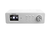 DAB, netværks- og clockradio - Lenco KCR-14 - Kitchen internet radio with FM - White - FM - Hvid - KCR-2014
