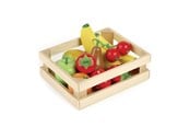 Trælegetøj - Tidlo Wooden Fruit in a Crate - T0131
