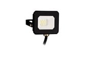 Lamper - EGLO RISACCA-E udendørs projektør, 850lm 4000K IP65, sort - 74011