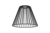 Lamper - EGLO CAPOLIVERI-E trådskærm Ø200, sort - 74074