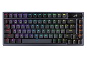 Tastatur - ASUS ROG AZOTH 75% Wireless DIY Custom RGB - Gaming Tastatur - Uden Numpad - Amerikansk engelsk - Sort - 90MP0316-BKUA01