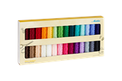 Symaskine - Amann/Mettler Embroidery thread set in basic colors of 28 rl. - 5091-0000