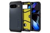 Mobil - Covers & Cases - Spigen Tough Armor - metal slate - Google Pixel 9 Pro/Pixel 9 - ACS07693