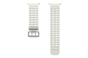 Smartwatch - Tilbehør - Samsung Galaxy Watch Ultra Marine Band - White Sand - ET-SNL70MWEGEU