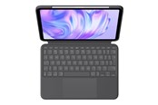 Tastatur - Logitech Combo Touch for iPad Pro 11" (M4) & iPad Pro 11" Gen 1/2/3/4 - Graphite - Tastatur & Folio sæt - Engelsk - UK - Grå - 920-012777