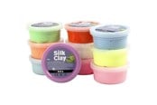 Kreativt Legetøj - Creative Company Silk Clay - Basic Colours (10 × 40 g) - 79146