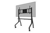 Vægbeslag, AV-Beslag & AV-Møbler - Neomounts FL50-575BL1 cart - sturdy - for display stand - floor stand - black - Max 125 kg - recommended for 65"-110" - FL50-575BL1