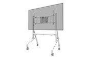Vægbeslag, AV-Beslag & AV-Møbler - Neomounts FL50-575WH1 cart - sturdy - for display stand - floor stand - white - Max 125 kg - recommended for 65"-110" - FL50-575WH1