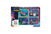 Puslespil - Clementoni Jigsaw Puzzle 4in1 Batwheels Floor - 21529