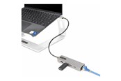 USB hub - StarTech.com 10G2A1C25EPD-USB-HUB USB hub - 3 ports - Grå - 10G2A1C25EPD-USB-HUB