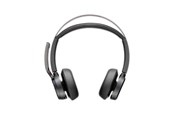 Hovedtelefoner/headset - HP Poly Voyager Focus 2 USB-C-C Headset +USB-C/A Adapter - 9T9J3AA#AC3