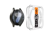 Smartwatch - Tilbehør - Spigen Glass tR EZ Fit 2 Pack - transparency - Samsung Galaxy Watch7 (44mm) - AGL08493