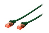 Netværkskabel - DIGITUS Professional patch cable - 5 m - green - Grøn - 5m - DK-1617-050/G