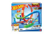 Legetøjsbil - Hot Wheels Action Loop Cyclone Challenge Track Set - HTK16